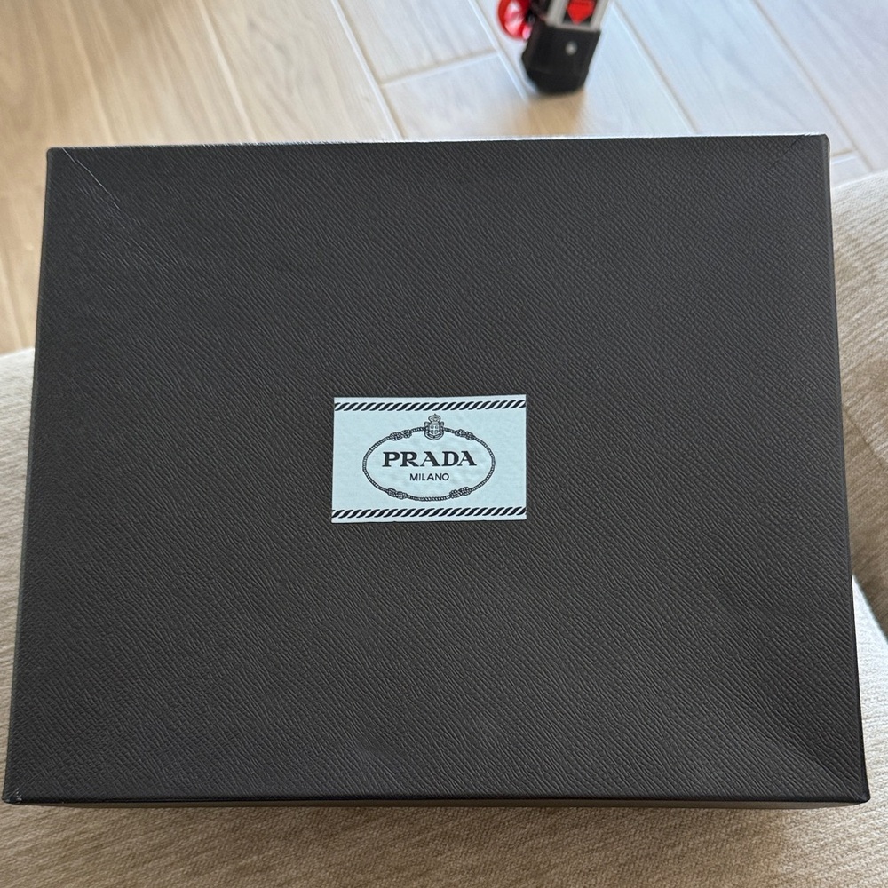 Prada Black Gift Box
Size: 12”x10”x3.75”